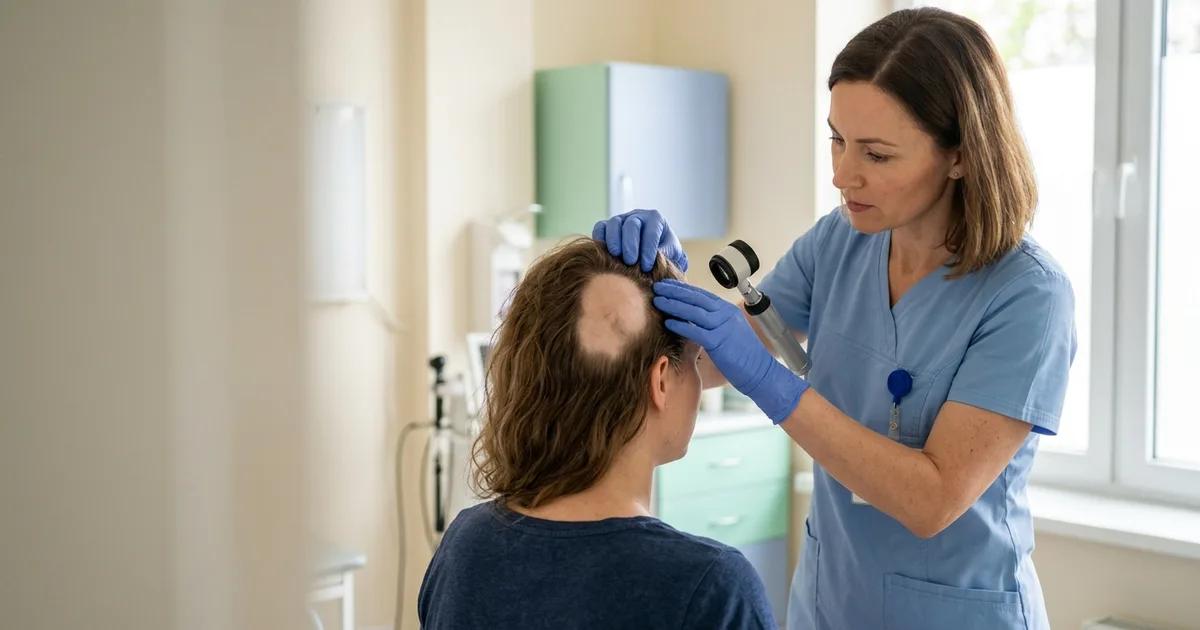 Alopecia areata y escala SALT: cómo se mide la afectación del cuero cabelludo