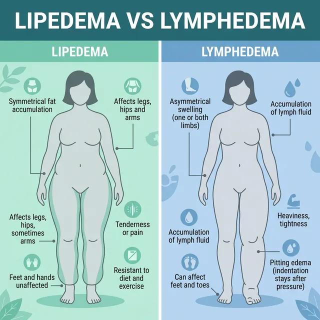 Lipedema vs Lymphedema: How to Tell the Difference