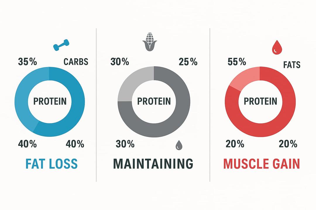 Macro distribution for real life goals | CalcVita